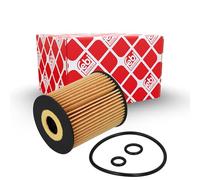 febi bilstein Oil Filter 109621 with seal rings, 1 unit