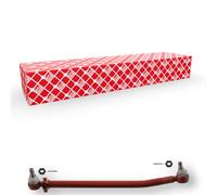 febi bilstein 11245 Drag Link with castle nuts and cotter pins, from steering gear to 1st front axle, pack of one