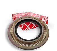 febi bilstein 11256 Shaft Seal for wheel bearing, with ABS sensor ring, pack of one