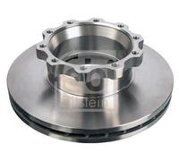 FEBI BILSTEIN 11411 Brake Disc Front Rear Internally Vented Fits MAN NEOPLAN