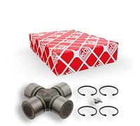 febi bilstein 11546 Universal Joint for propshaft, with grease nipple, pack of one