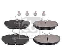 FEBI BILSTEIN 116084 Brake Pad Set Rear 114.3mm Length Fits Jaguar S-Type XJ