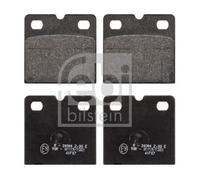 Febi Bilstein 116087 Rear Disc Parking Brake Brake Pad Set Fits Audi Jaguar