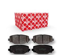 Brake Pads Set fits LANCIA VOYAGER 404 2.8D Rear 11 to 14 ENS K68144209AA Febi