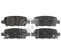 Febi Bilstein 116198 Rear Disc Brake Brake Pad Set Braking System Fits Nissan