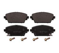 febi bilstein 116204 Brake Pad Set with screws, pack of four
