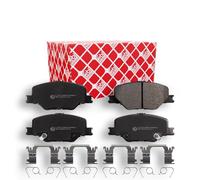 febi bilstein 116247 Brake Pad Set with fastening material, 1 unit
