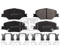 Febi Bilstein 116247 Front Disc Brake Brake Pad Set Braking Fits Opel Vauxhall