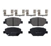 febi bilstein Brake Pad Set 116248 with fastening material, 1 unit