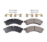 febi bilstein 116257 Brake Pad Set with fastening material, 1 unit