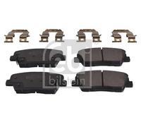 FEBI BILSTEIN 116284 Brake Pad Set, disc brake for GENESIS,HYUNDAI,KIA