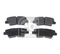 Febi Bilstein 116285 Rear Disc Brake Brake Pad Set Braking Fits Hyundai Kia