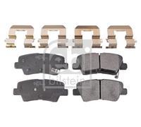 Brake pads Rear Axle 116294 FEBI BILSTEIN for HYUNDAI i30 i30 Estate