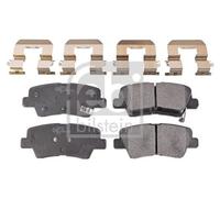 Febi Bilstein 116294 Rear Disc Brake Brake Pad Set Braking Fits Hyundai i10