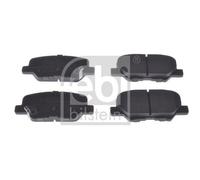 FEBI BILSTEIN 116317 Rear Disc Brake Brake Pad Set Fits Mazda Mitsubishi Peugeot