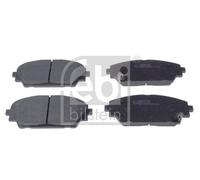 FEBI 116323 BRAKE PAD SET DISC BRAKE Front
