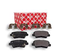 febi bilstein 116378 Brake Pad Set with fastening material, 1 unit