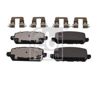 Febi Bilstein 116406 Rear Disc Brake Brake Pad Set Fits Honda Accord CR-Z HR-V