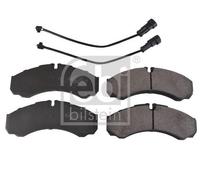 Febi Bilstein 116409 Rear Disc Brake Brake Pad Set Braking System Fits Nissan