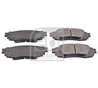 Brake Pads Set fits TOYOTA C-HR ZYX1, ZYX10 1.8 Rear 2016 on 2ZR-FXE 0446602380