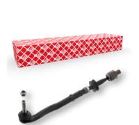 Steering Rod Assembly fits BMW 530D E39 3.0D Left 98 to 04 32111091767 Febi New