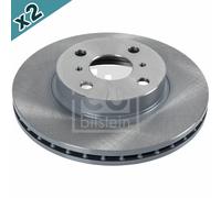 FEBI BILSTEIN 11893 Brake Disc Front Fits Toyota Corolla Corolla Compact (_E11_)