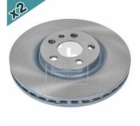 FEBI BILSTEIN 12037 Brake Disc Front Fits Citroen Dispatch Synergie Fiat Peugeot