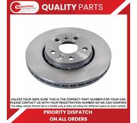 2x Brake Discs Pair Vented Front 280mm 12097 Febi Set A4154200001 A4154200701