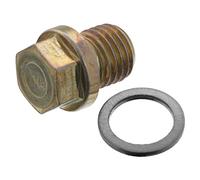 febi bilstein 12341 Oil Drain Plug with seal ring, 1 unit