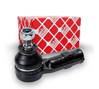 febi bilstein 12800 Tie Rod End with nut, pack of one , Black