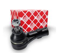 febi bilstein Tie Rod End 12801 with nut, pack of one, Black