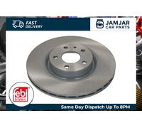 Ferdinand Bilstein Brake Discs 14075 Vented Front 284mm Pair Fits Fiat 500L 1.4/1.3D/1.6D 2012 on