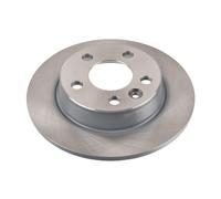 2x Brake Discs Pair Solid fits VW SHARAN 7M, 7M8 2.8 Rear 95 to 00 267.8mm Set