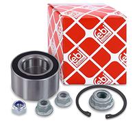 febi bilstein 14250 Wheel Bearing Kit with axle nut, nuts and circlip, pack of one