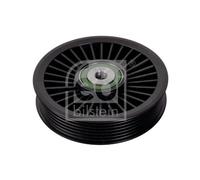 Febi Bilstein 14375 V-Ribbed Belt Deflection/Guide Pulley Fits Opel Vauxhall