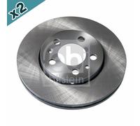 FEBI BILSTEIN 14404 Brake Disc Front Fits Audi A1 A2 A3 Seat Cordoba Skoda VW