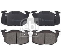 Brake Pads Set fits RENAULT CLIO Mk1 Front 1.2 1.4 1.8 1.9D 90 to 98 7701202057