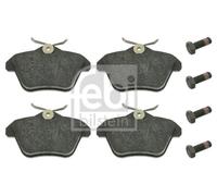 Brake Pads Set fits ALFA ROMEO 166 936 2.0 Rear 98 to 07 71552987 71712910 Febi