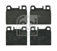 FEBI BILSTEIN 16254 Brake Pad Set Rear 61.8mm Length Fits Mercedes-Benz S-Class