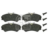 Febi Bilstein 16302 Front Disc Brake Brake Pad Set Braking System Fits VW