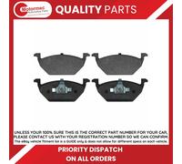 Brake Pads Set fits SKODA CITIGO 1.0 Front 11 to 19 1JE698151B JZW698151A Febi