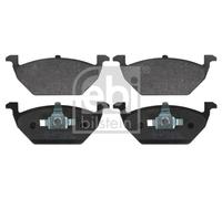 Brake Pads Set fits SKODA CITIGO 1.0 Front 11 to 19 1JE698151B JZW698151A Febi