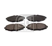 FEBI BILSTEIN Brake Pad Set 16341 - Front Axle - Fits Daewoo Matiz & Lanos