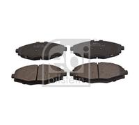 FEBI BILSTEIN Brake Pad Set 16341 - Front Axle - Fits Daewoo Matiz & Lanos