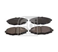 FEBI BILSTEIN Brake Pad Set 16341 - Front Axle - Fits Daewoo Matiz & Lanos
