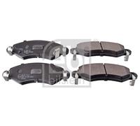 Brake pads Front Axle 16387 FEBI BILSTEIN for OPEL SUZUKI SUBARU