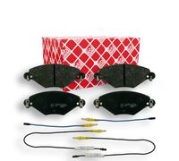 FEBI BILSTEIN Brake Pad Set 16417 Front Axle Disc Brake for Citroen C5 I