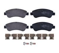 febi bilstein 16432 Brake Pad Set with fastening material, 1 unit