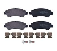 febi bilstein 16432 Brake Pad Set with fastening material, 1 unit