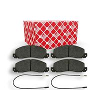 Brake Pads Set fits VAUXHALL ARENA 1.9D Front 98 to 01 009111271 4403271 Febi